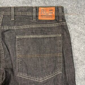 Ralph Lauren Polo Jeans Brixton Loose Fit Straight Leg Jeans Mens 42x32 Denim